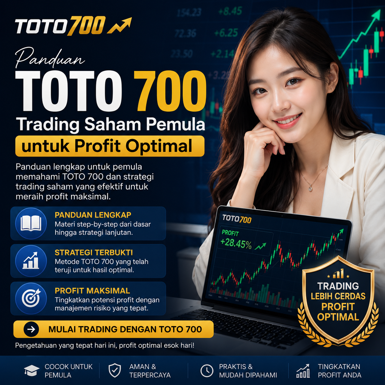 TOTO700: Panduan TOTO 700 Trading Saham Pemula untuk Profit Optimal